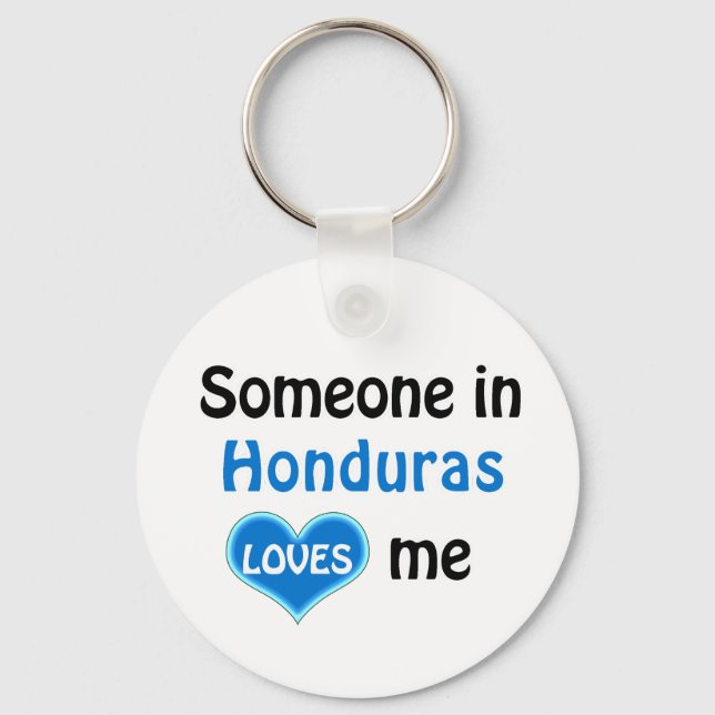 Chaveiro Alguém em Honduras me ama (Frente)