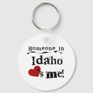 Chaveiro Alguém em Idaho ama-me