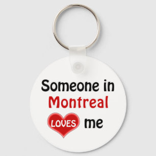 Chaveiro Alguém em Montreal me ama