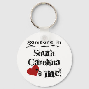 Chaveiro Alguém em South Carolina ama-me