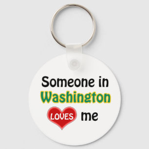 Chaveiro Alguém em Washington me ama