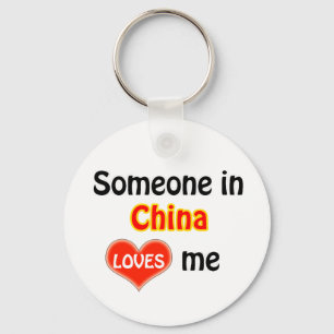 Chaveiro Alguém na China me ama