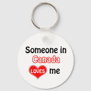 Chaveiro Alguém no Canadá me ama