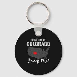 Chaveiro Alguém no Colorado Me Ama