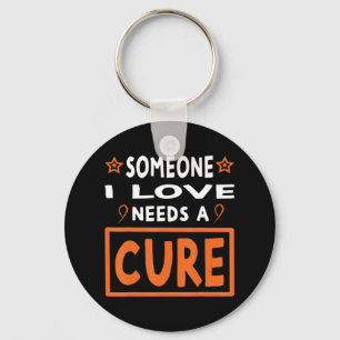 Chaveiro Alguém Que Eu Amo Precisa De Um Cancer De Leucemia