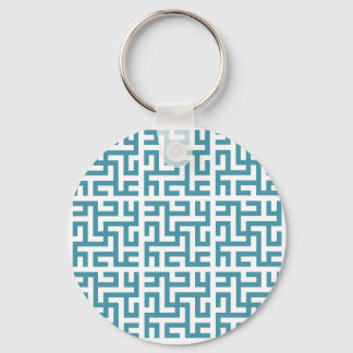 Chaveiro Ali grid-blue