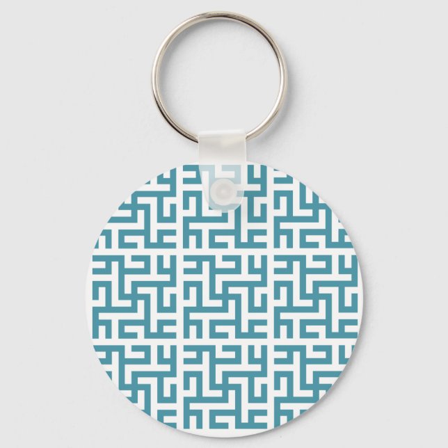 Chaveiro Ali grid-blue (Frente)