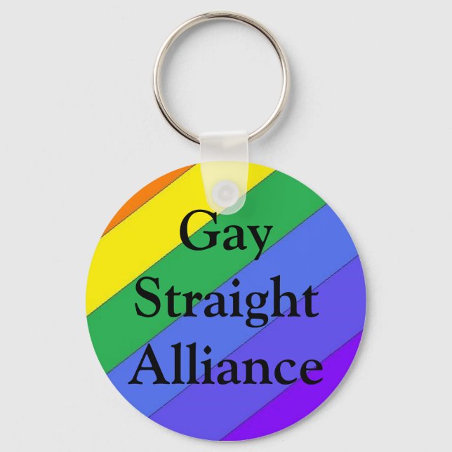 Chaveiro Aliança de Hetero gay (Frente)