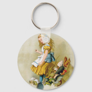 Chaveiro Alice Dica Sobre Caixa De Júri Em Valete de Coraçõ