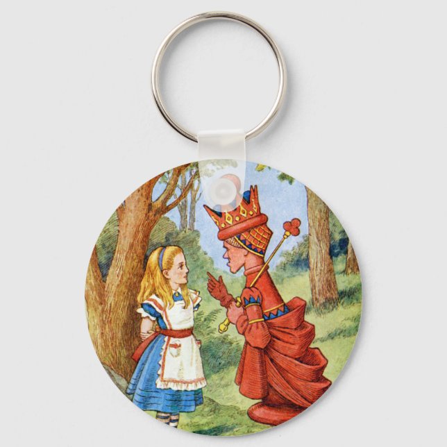 CHAVEIRO ALICE E A RAINHA VERMELHA (Frente)