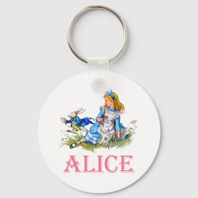 CHAVEIRO ALICE IN WONDERLAND (Frente)