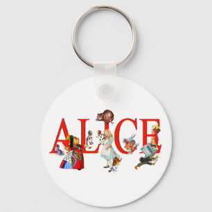 Chaveiro Alice in Wonderland and Friends