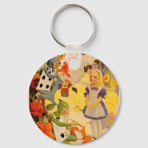 Chaveiro Alice in Wonderland: Painting the Roses Red