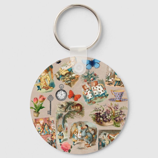 Chaveiro Alice no País das Maravilhas Cheshire Cat Caracter (Frente)