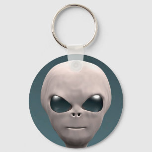 Chaveiro Alienígena cinzenta