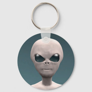 Chaveiro Alienígena cinzenta
