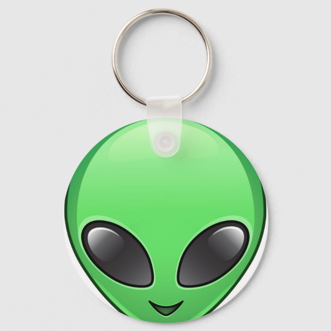 Chaveiro alienígena emoji (Frente)