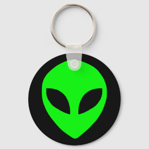 Chaveiro alienígena verde