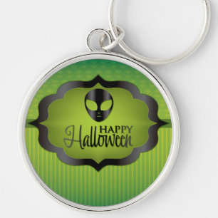 Chaveiro Alienígena verde Halloween