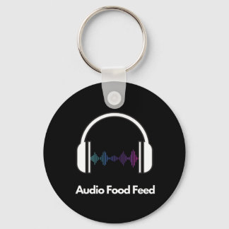 Chaveiro Alimentação de Áudio Comida
