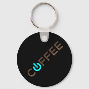 Chaveiro Alimentação do café (azul)