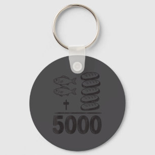 Chaveiro Alimente 5000 Milagres Jesus Matemática Cristão Di
