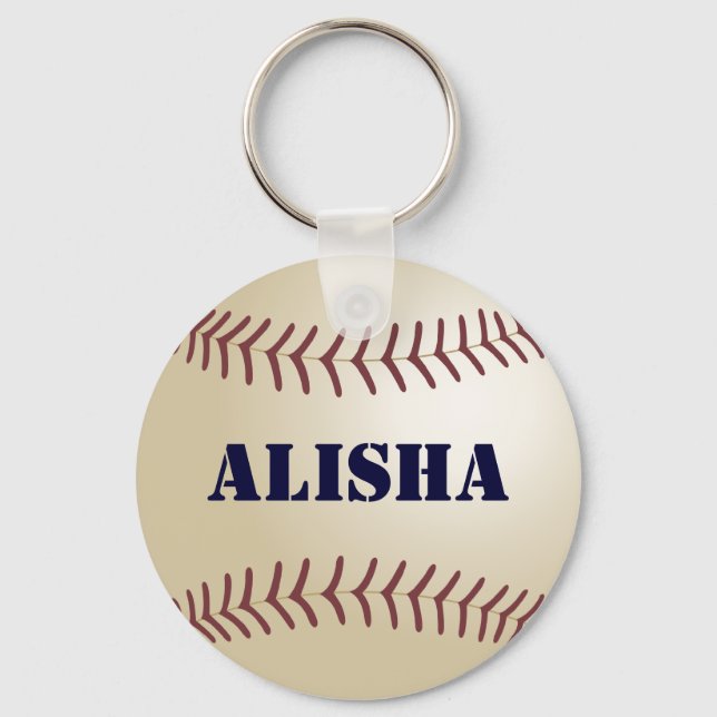Chaveiro Alisha Baseball Keychain (Frente)