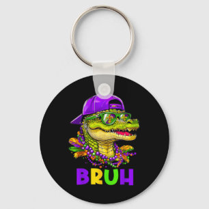 Chaveiro Alligator Bruh Mardi Gras Costume Adolescentes B