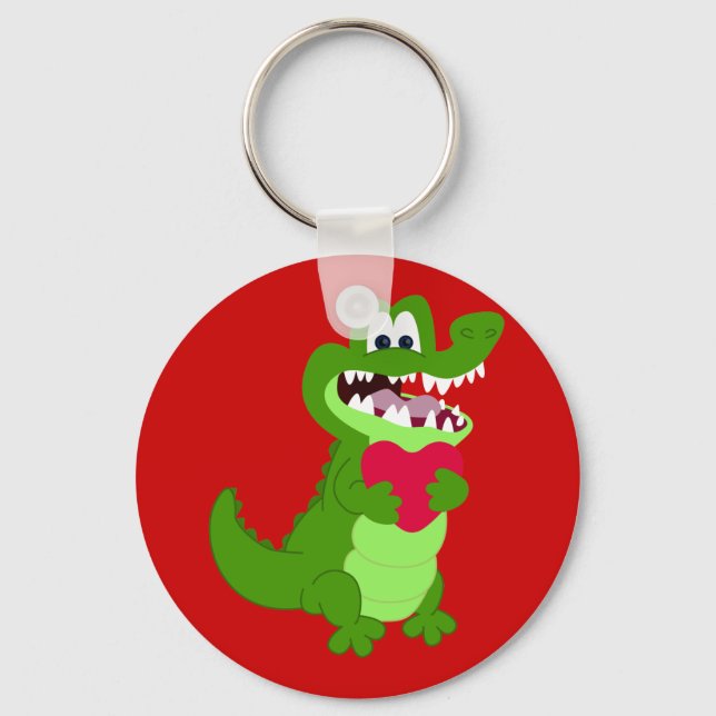 Chaveiro Alligator no Amor (Frente)