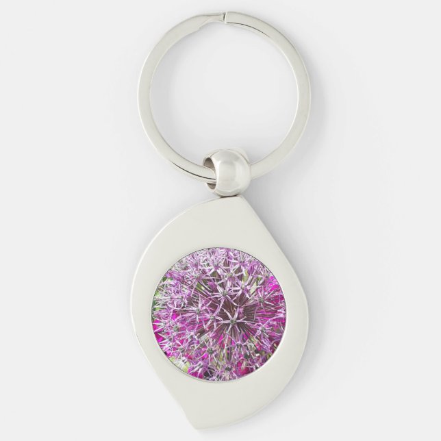 Chaveiro Allium & Summer Flowers Metal (Frente)