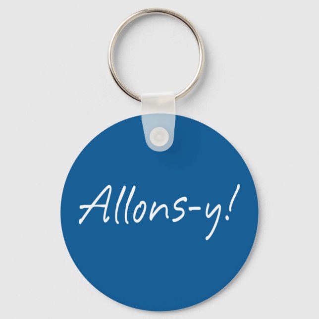 Chaveiro Allons-y (Frente)