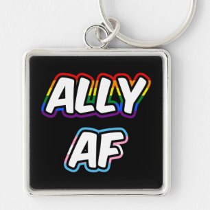 Chaveiro Ally AF II - Orgulho de Fila Trans com Sinalizador
