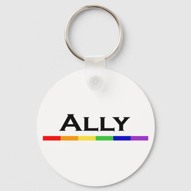 Chaveiro Ally Pride Key chain (Frente)