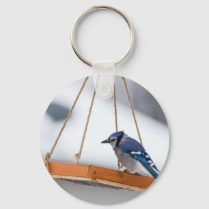 Chaveiro Almoço Blue Jay