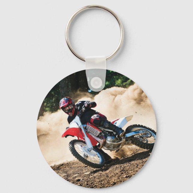 Chaveiro Almofada de motocross (Frente)