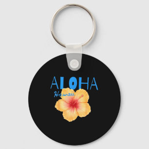 Chaveiro Aloha havaí flor tropical praia verão férias