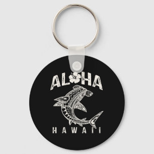 Chaveiro Aloha Havaí Tril Tubarão Polinésio Havaiano Praia 