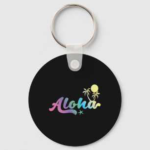 Chaveiro Aloha Vaporwave Anos 80 Retro Garotos Garotas Hava