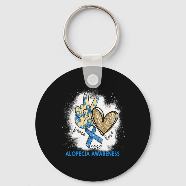 Chaveiro Alopecia Desconhecida do Amor Cure (Frente)