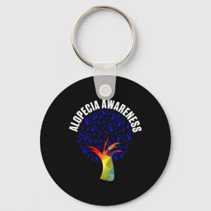 Chaveiro Alopecia Sensibilização Cabelo Perda Guerreiro Lut