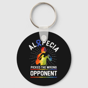 Chaveiro Alopecia Sensibilização Cabelo Perda Guerreiro Sob