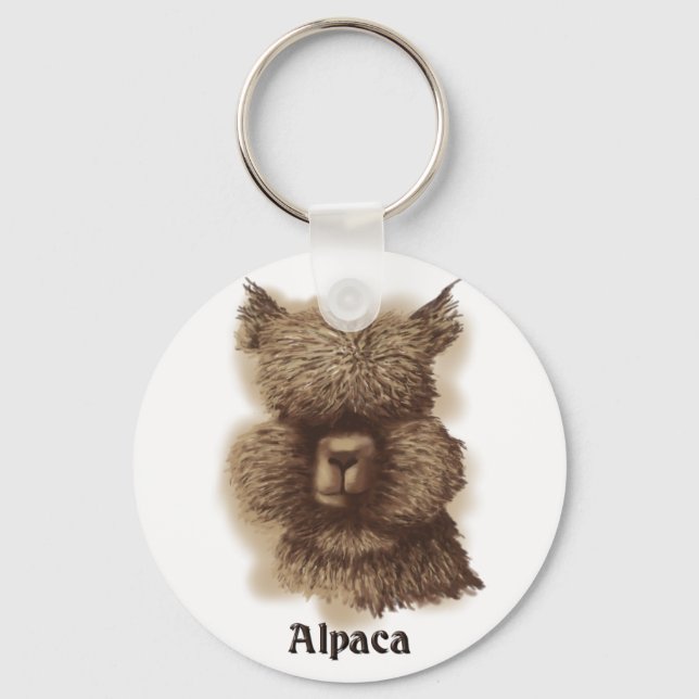 Chaveiro Alpaca (Frente)