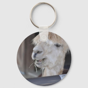 Chaveiro Alpaca, Branco