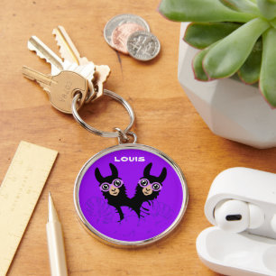 Chaveiro Alpaca llama Twins Aniversário