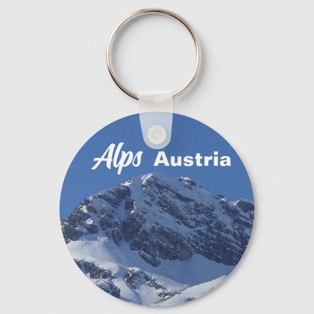 Chaveiro Alpes na Áustria (Frente)