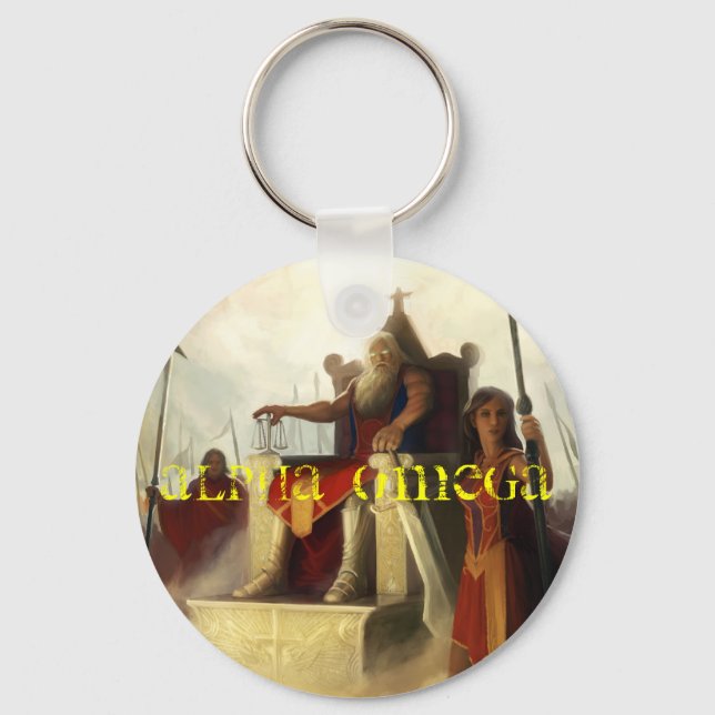 CHAVEIRO ALPHA OMEGA (Frente)