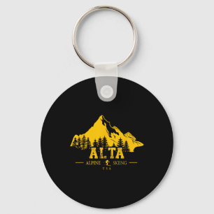 Chaveiro Alta Utah Usa Ski Resort Alpina Skiing Wasatch Mou