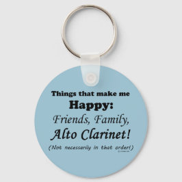 Chaveiro Alto Clarinet me deixa feliz