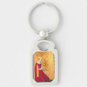 CHAVEIRO ALVAS ANTIGAS DE RENASCIMENTO/RAINHA DE CUPOS