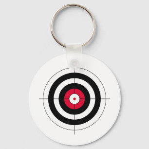 Chaveiro Alvo do BullsEYE dos Crosshairs